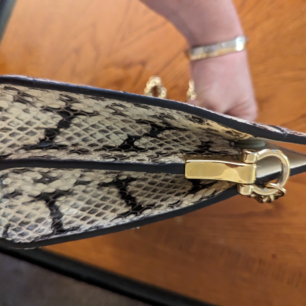 Gucci Python Skin Bag - image 7